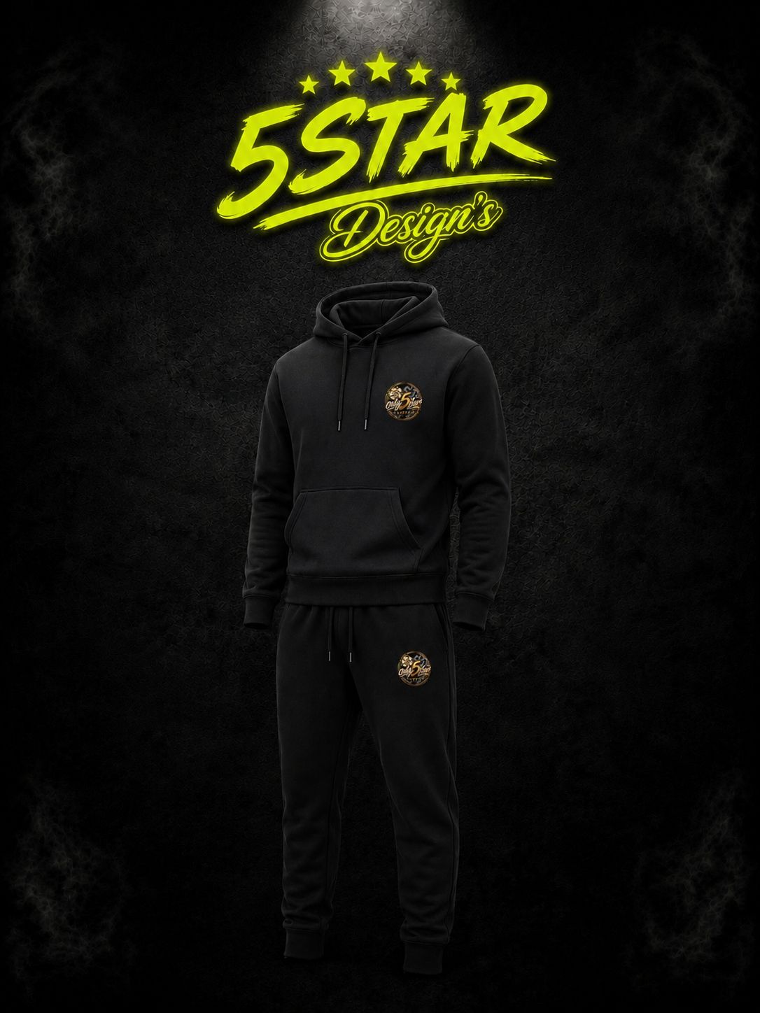 5STAR Tracksuit — Black