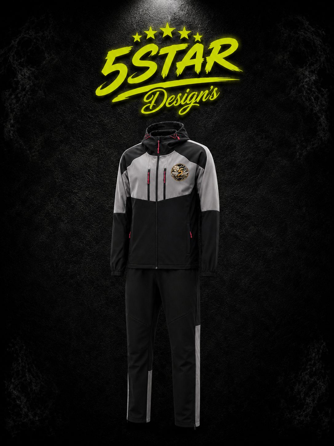 5STAR Tracksuit — Grey